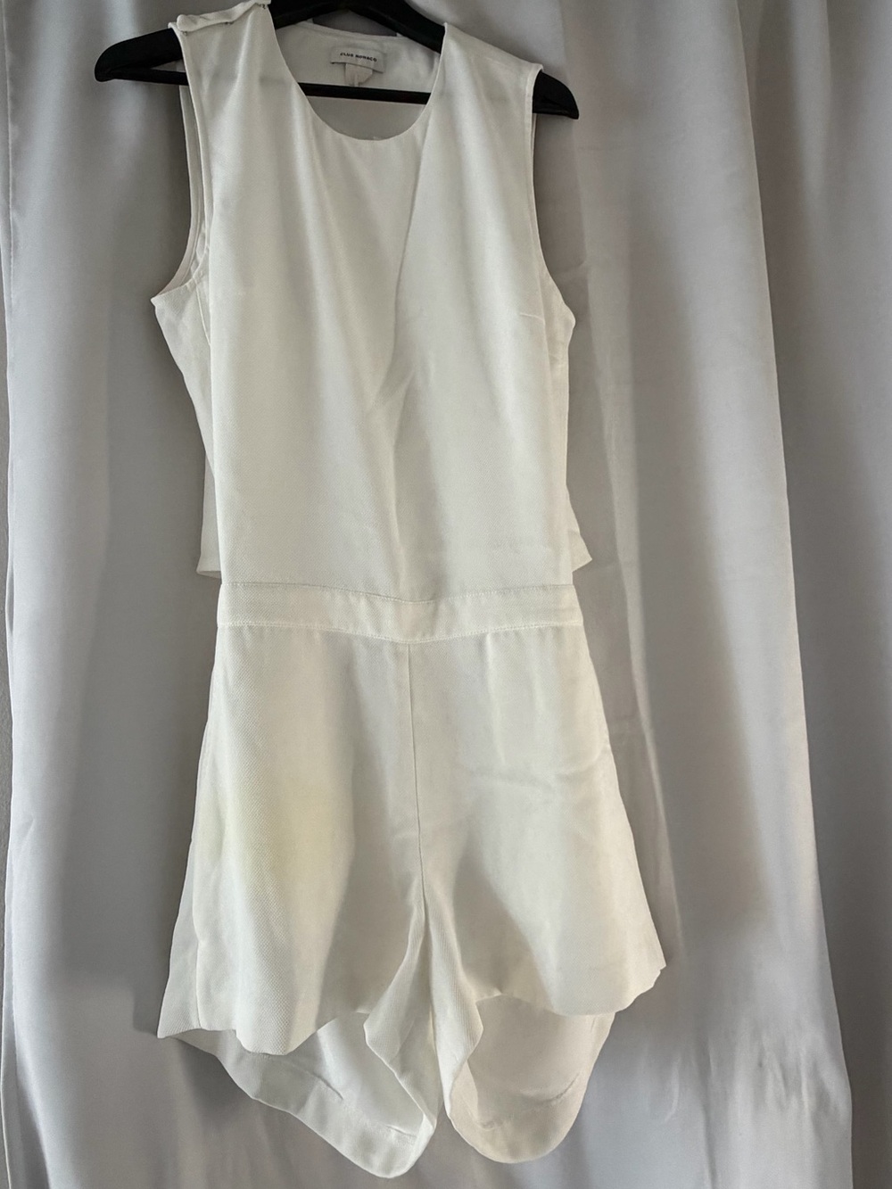 Rompers (white & blue) - NWT